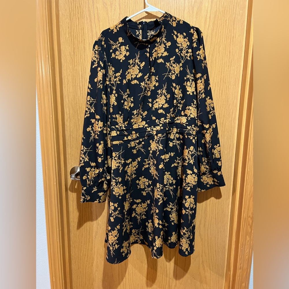 Floral Fall Dress